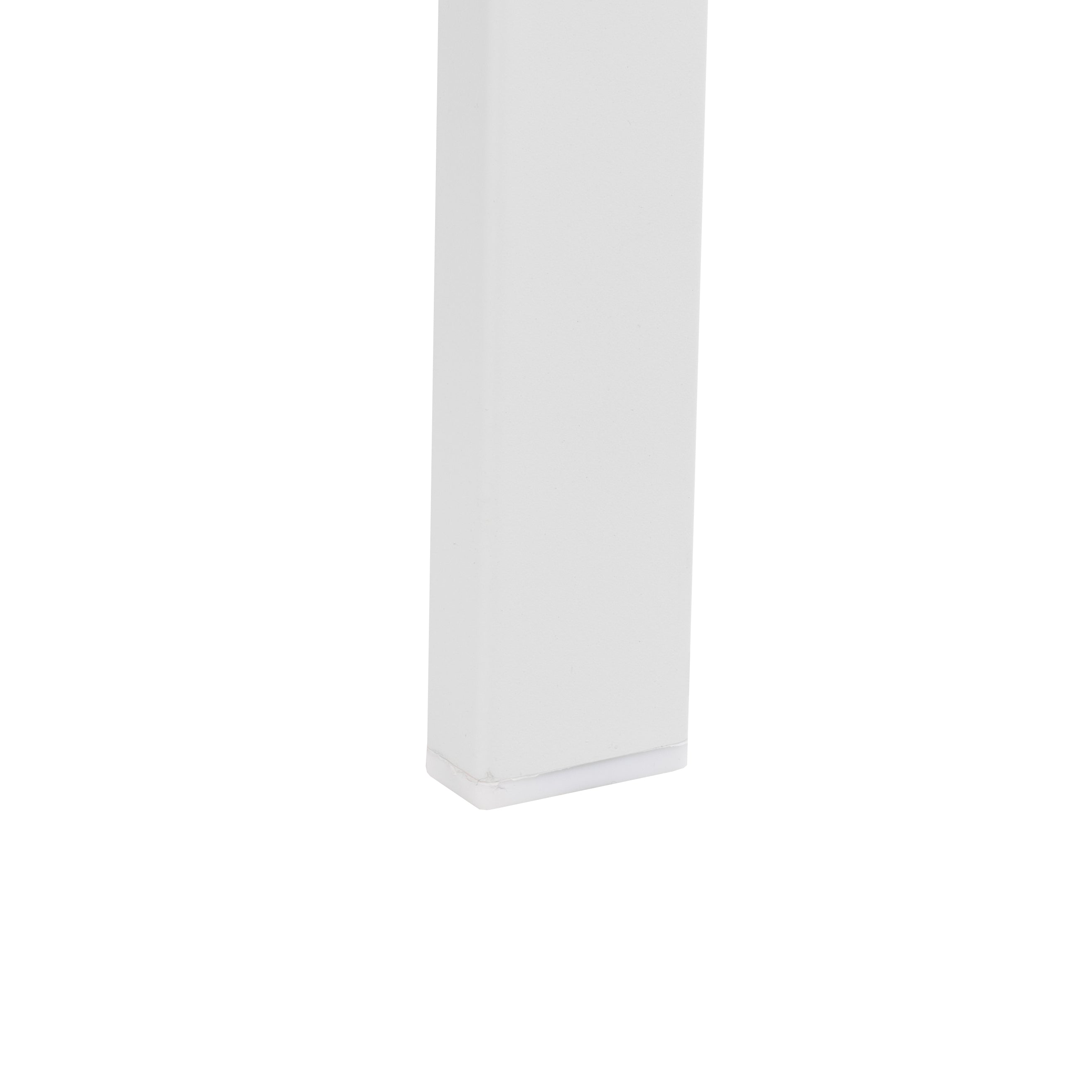 VESTIAMO CASA GIARDINO - Set da giardino in acciaio Bianco con Doghe Effetto Legno Antracite
